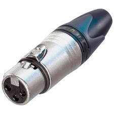 Rapco Neutrik XXSeries XLR 3Pin Inline Connector Gold Contacts Female