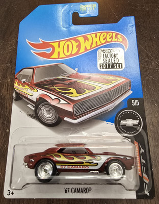 Hot Wheels 2017 Super Treasure Hunt '67 Camaro RLC Pink 50th