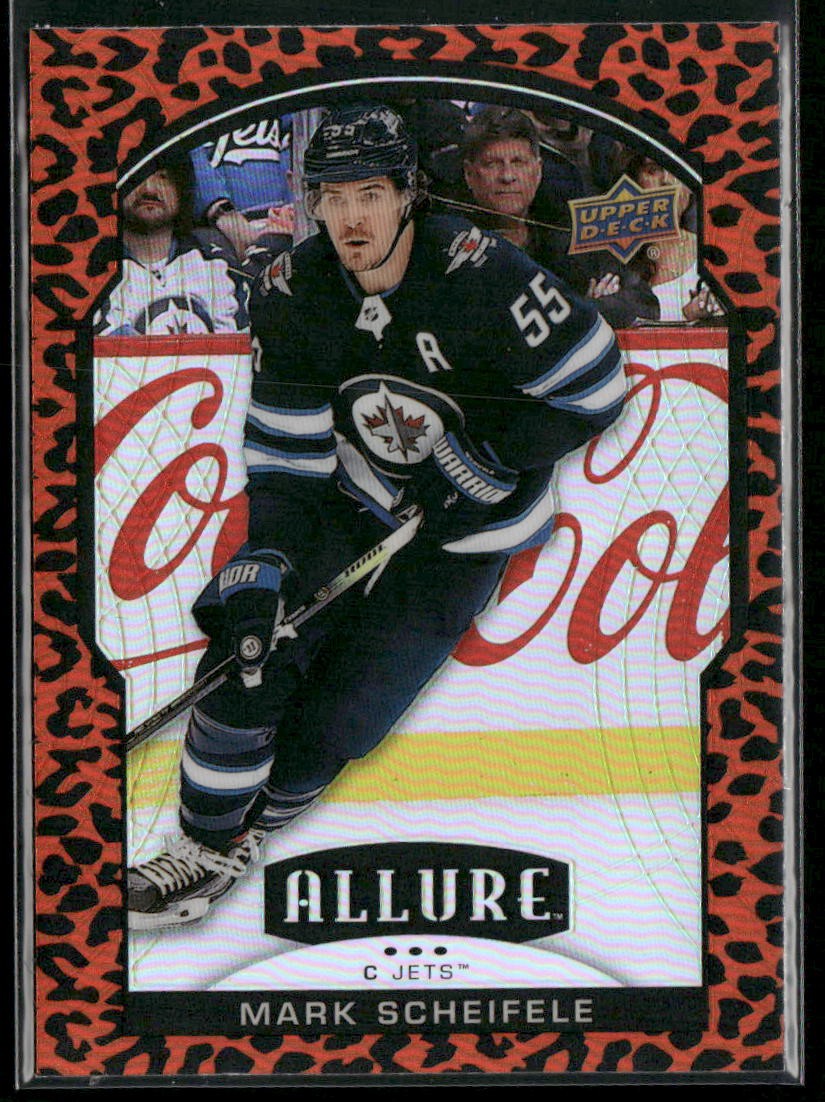2020-21 Upper Deck Allure Mark Scheifele Leopard #61 Winnipeg Jets