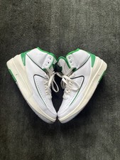 Size 7Y - Jordan 2 Retro Lucky Green GS