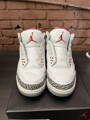 Size 11 - Jordan 3 Retro White Cement 2011 (No shoe Laces) - image 1 of 4
