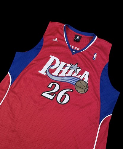 100% Authentic Philadelphia 76ers Kyle Korver Adidas Swingman Trikot XL Herren - Bild 4 von 12