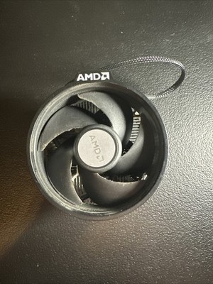AMD Ryzen AM4 Socket CPU Cooler Fan Heatsink black used works great