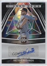 2022 Panini Elite Extra Edition Hidden Gems Black Victor Mederos Auto 02ri
