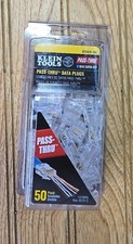 Klein Tools VDV826-704 Pass-Thru Modular Data Plugs, RJ-45-CAT6A, UTP, 50-Pack