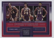 2017 Status Factions Red /299 Wilt Chamberlain Gail Goodrich Jerry West HOF 0b9q