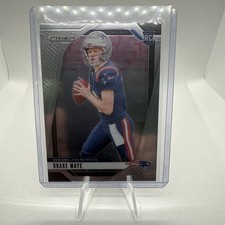 Drake Maye 2024 Panini Prizm Base Rookie RC #329 New England Patriots Football