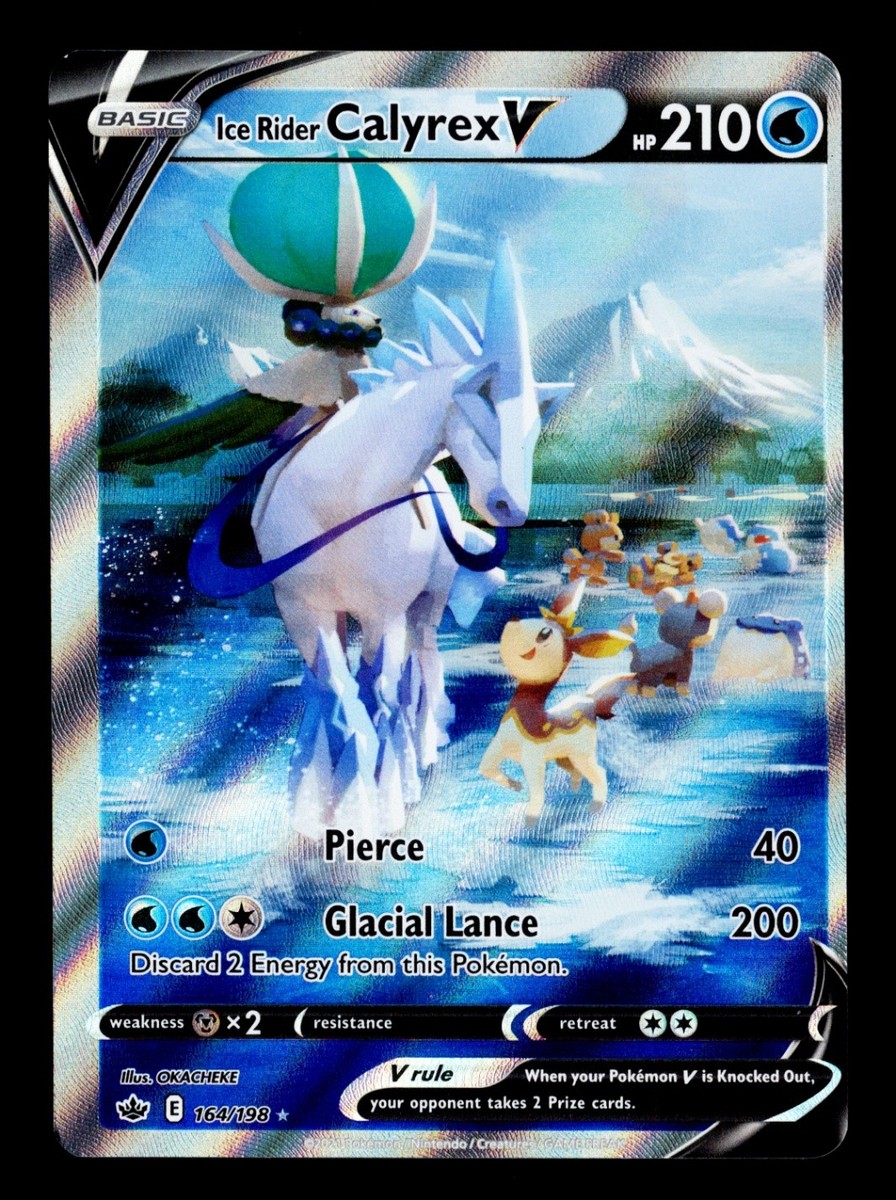 Ice Rider Calyrex V (Alternate Full Art) Ultra Rare SWSH06