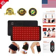 Portable Red Light Therapy Pad: Infrared Heating Wrap for Pain Relief  Wellness