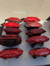Tesla Model Brembo Brake Caliper Set Leftright Oem Lot Used Tesla Model Brembo Brake Caliper Set Leftright Oem Lot Used