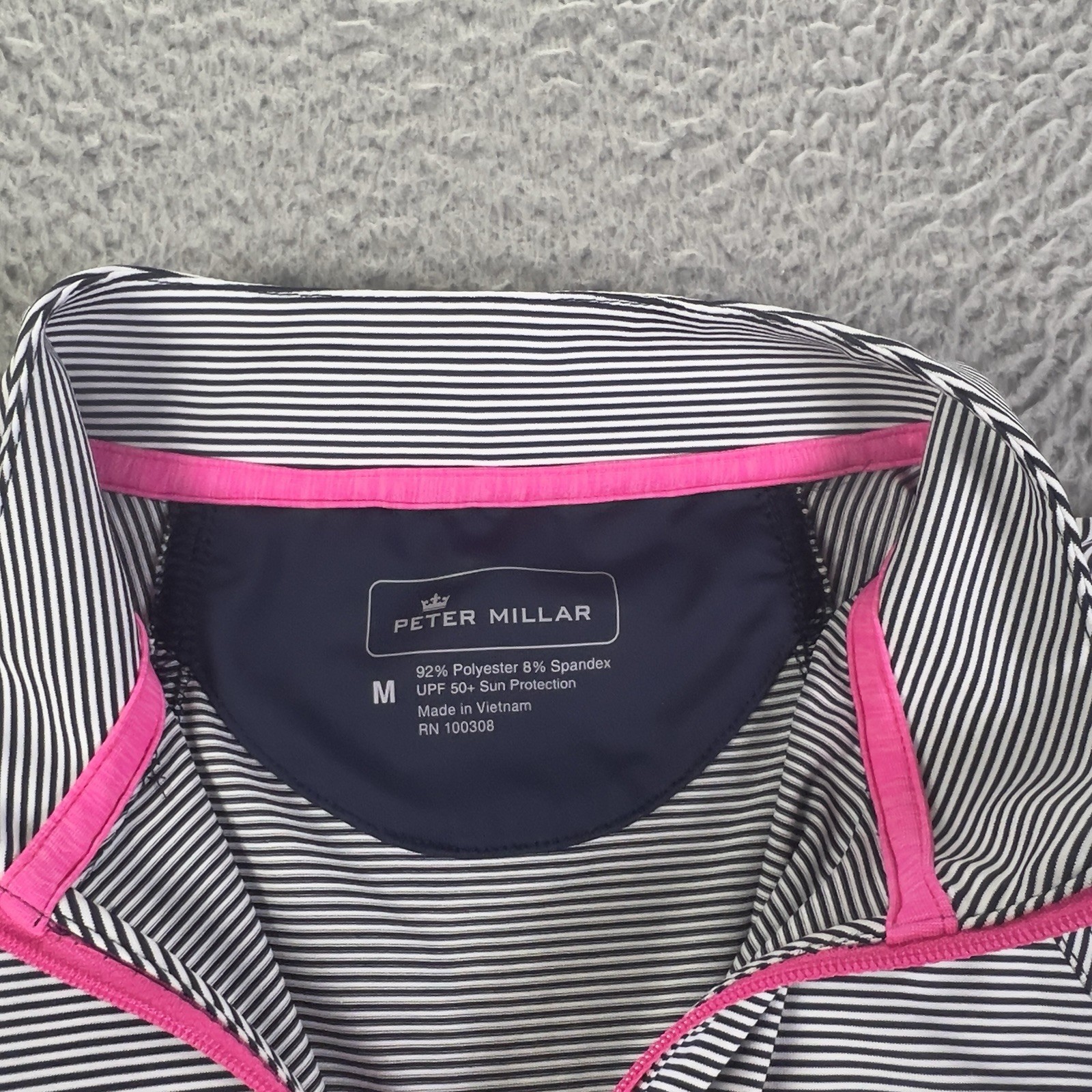 Peter Millar Pullover Womens Medium Multi Striped… - image 4