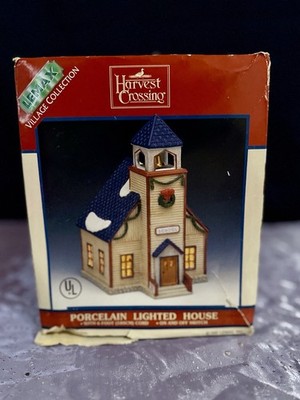 Lemax Porcelain Christmas Village Lighted School House