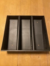 Laserline 90 CD CD90 Storage Case Wall Mount Rack Holder Angled Black Plastic