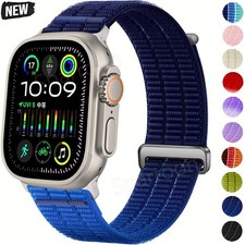 Nylon Band Strap for Apple Watch Series 12 11 10 9 8 7 6 5 SE Ultra 4 3 2 49mm