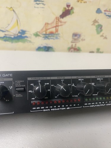 Alesis 3630 Compressor RMS/Peak Dual Channel Compressor Limiter With Gate Moded - Picture 5 of 12