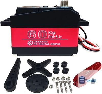 DS5160 Digital Servo 7.4V 60KG 180° Drehwinkel Aluminium für RC Modelbau