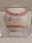 Bob Feller Autographed Baseball JSA COA Inscribed HOF 62