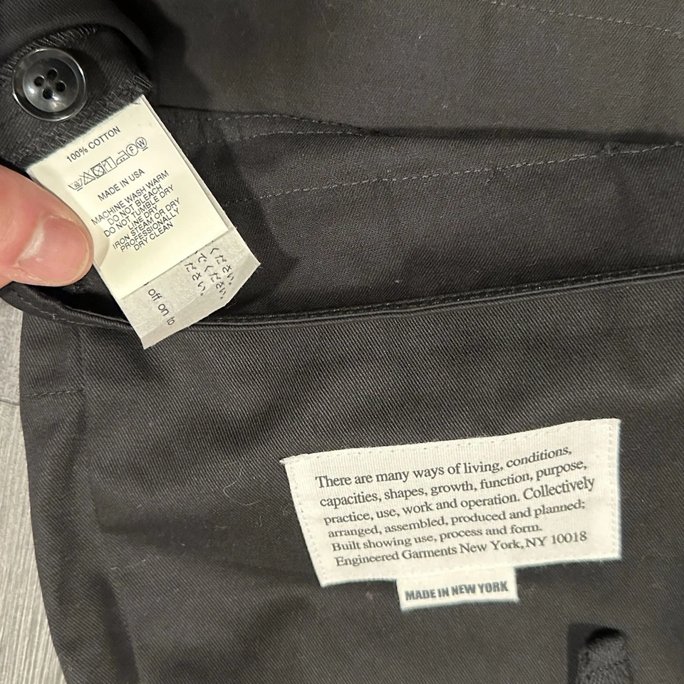 Engineered Garments Fowl Vest Size Medium M - Image 4 of 4