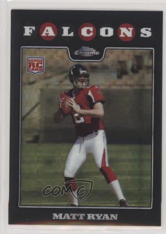 2008 Topps Chrome X-Fractor Matt Ryan #TC166 Rookie RC