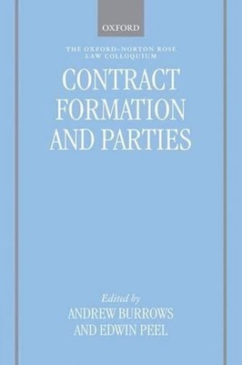 Contract Formation and Parties by Andrew Burrows (English) Hardcover Book