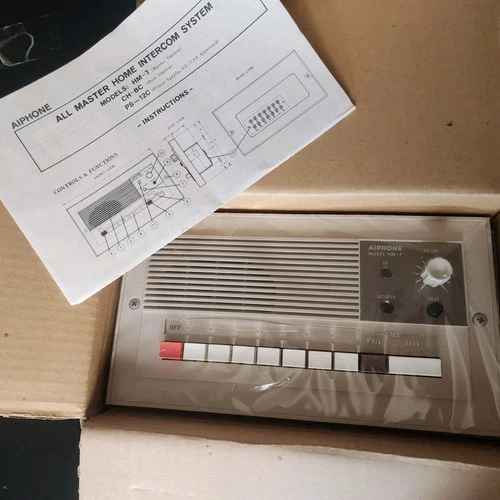 NOS AIPHONE HM-7 HOME INTERCOM SYSTEM TYPE A