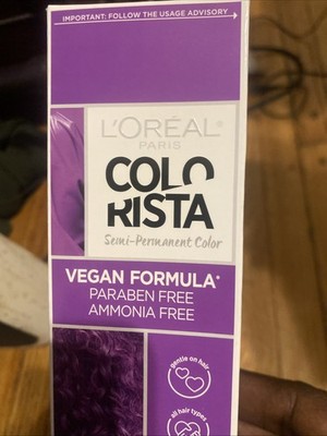 L'Oreal ColoRista Semi-Permanent Temporary Hair Color Metallic Orchid #04    S10