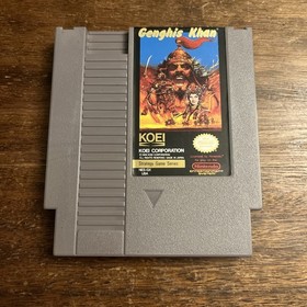 Genghis Khan (Nintendo NES) Complete - Tested - Authentic