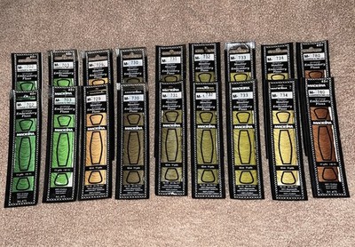 Bundle Lot of 18 Madeira Germany Sticktwist Embroidery Floss 2ea Color New 1C