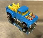 Vintage 1973 Hot Wheels ‘56 Hi-Tail Hauler Pickup Truck With Two Motorcycles
