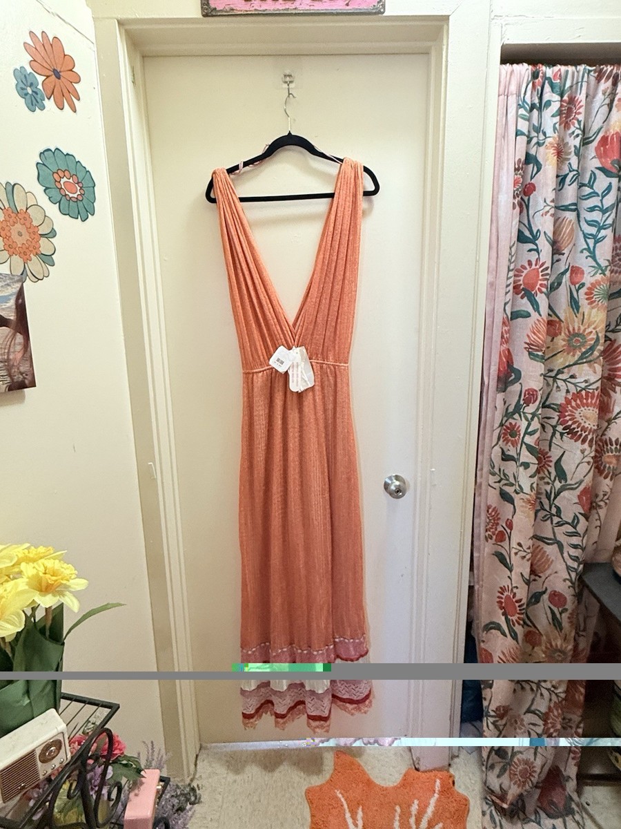gingham knee length dress Dixon Maxi Dress main image 1