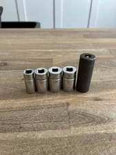 Snap On FMS Series 3/8" Drive 12-Point Metric 12 Piece Socket Set 19 18 17 13 +