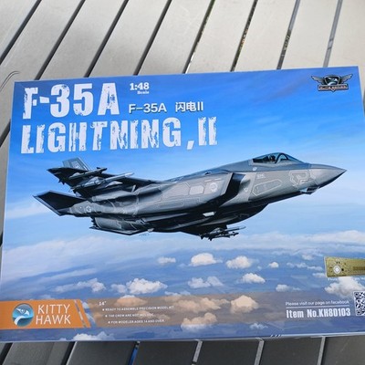 %%%% KITTY HAWK KH80103 Lockheed-Martin F-35A Lightning II, 1:48 %%%%