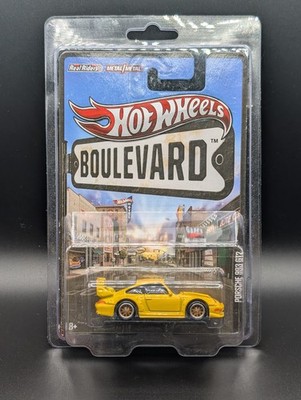 1:64 Hot Wheels Boulevard Porsche 911 993 GT2 Yellow