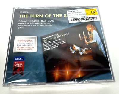 Benjamin Britten: The Turn of the Screw (CD, 2 Discs, Decca) New Sealed