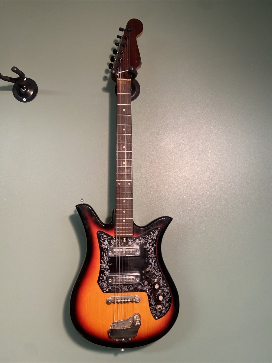 Vintage Teisco Del Rey ET-200 Japanese 1960s Electric Guitar