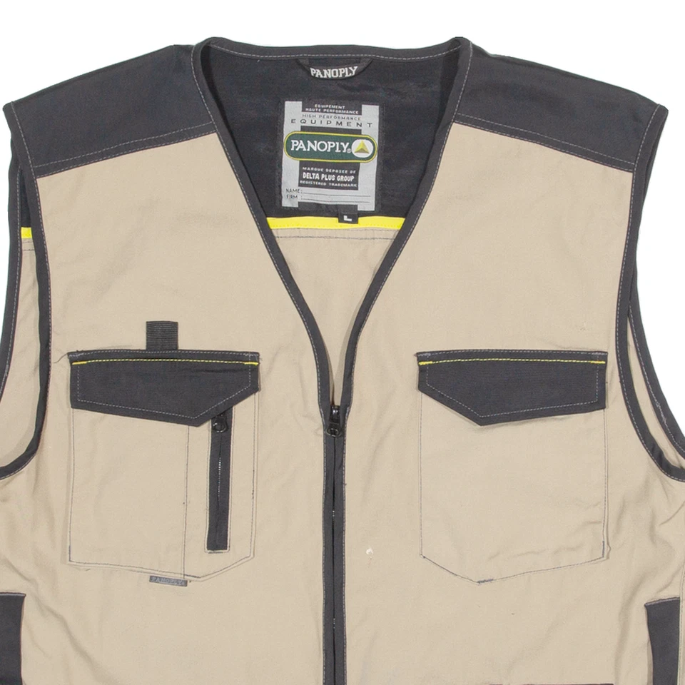Chaleco PANOPLY Delta Plus Group Hombre Marrón L Foto 2 de 4