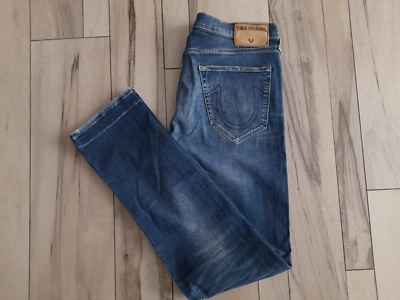 TRUE RELIGION GENO RELAXED SLIM  Jeans Hose Herrenjeans  Gr. 33 blau - Bild 1 von 4