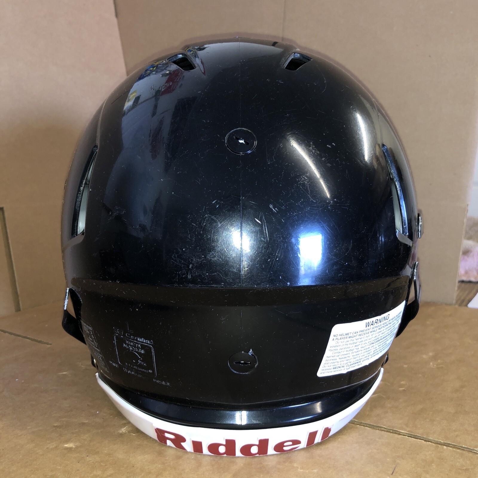 USED RIDDELL SPEED ICON YOUTH HELMET LARGE BLACK eBay