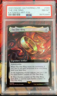 The One Ring (Extended Art) -Foil -The Lord of the Rings MTG - PSA