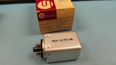 SIGMA RELAY 5R0S-105-ACE-SIL     ( N.O.S.)