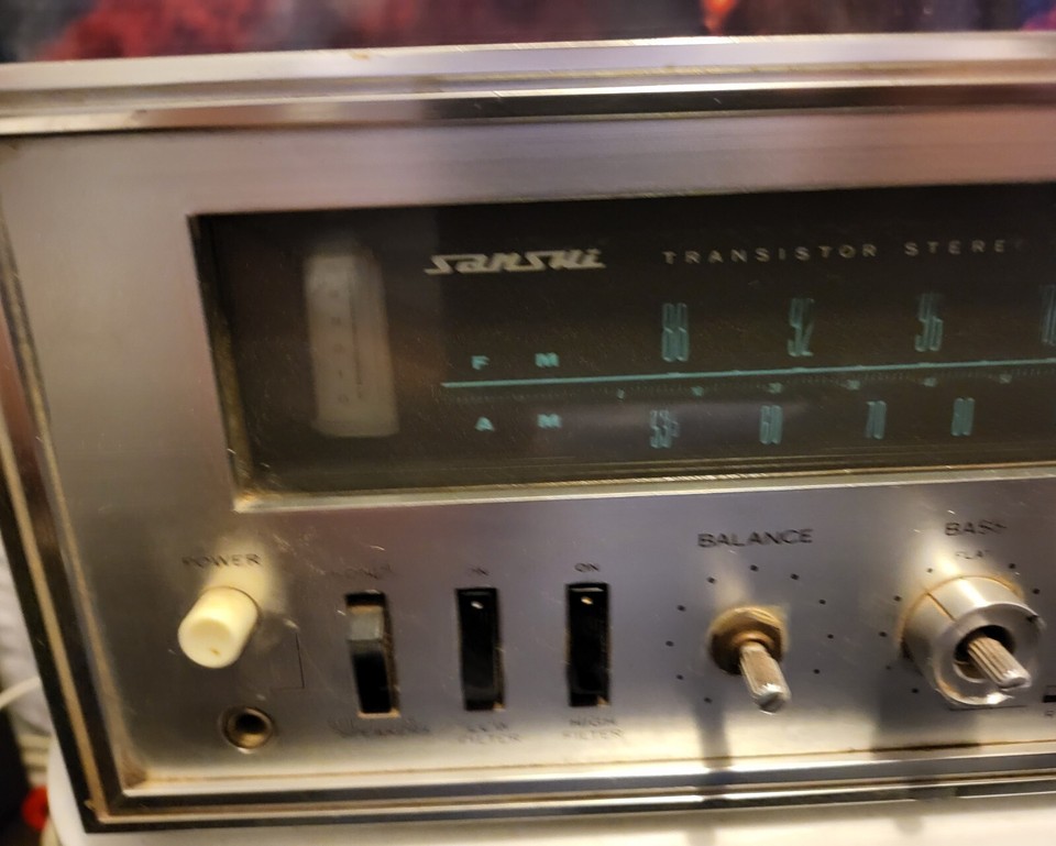 Sansui TU-717 Vintage AM/FM Stereo Radio Tuner; Tested SEE VIDEO Works Great Sansui TU-717 Vintage AM/FM Stereo Radio Tuner; Tested SEE VIDEO Works Great
