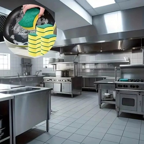30 Pack Kitchen Cleaning Sponges,30 Pack Eco Non-Scratch for Dish,Scrub Sponges. - Picture 7 of 8
