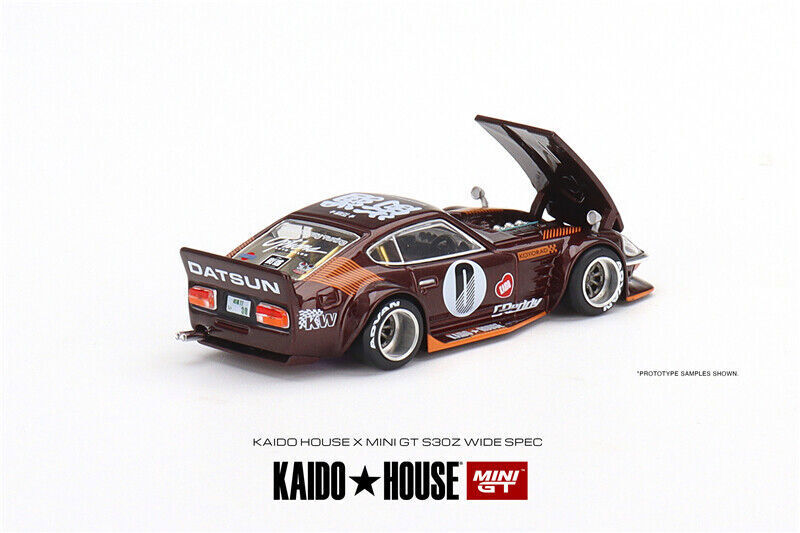 ミニカー KAIDO HOUSE Datsun Fairlady Z //023//024 1/64 MINI GT KAIDO HOUSE #023 DATSUN FAIRLADY Z DARK RED