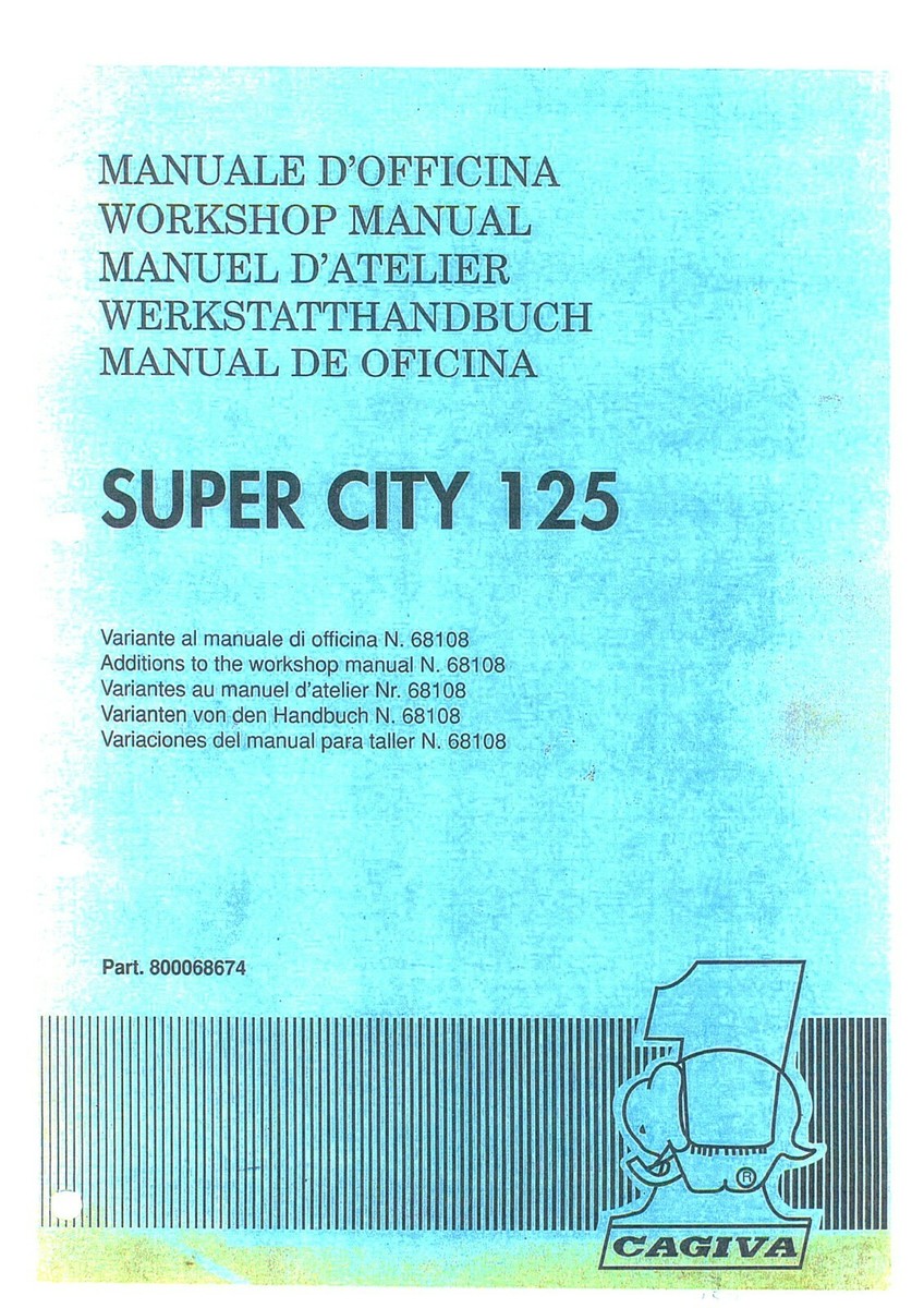 Cagiva Motorcycle Motorbike Supercity 125cc (91-05) Additions