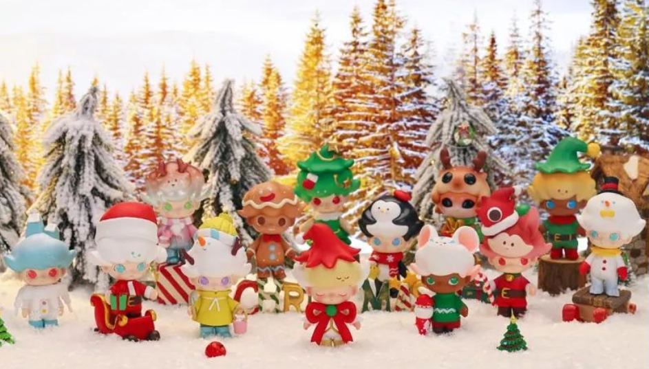 Dimoo XAMS Christmas 2019 Series Confirmed Blind Box Figure Gift