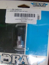 DRAG SPECIALTIES DS245215 ADAPTER FITTING 1/8 NPT  NOS 