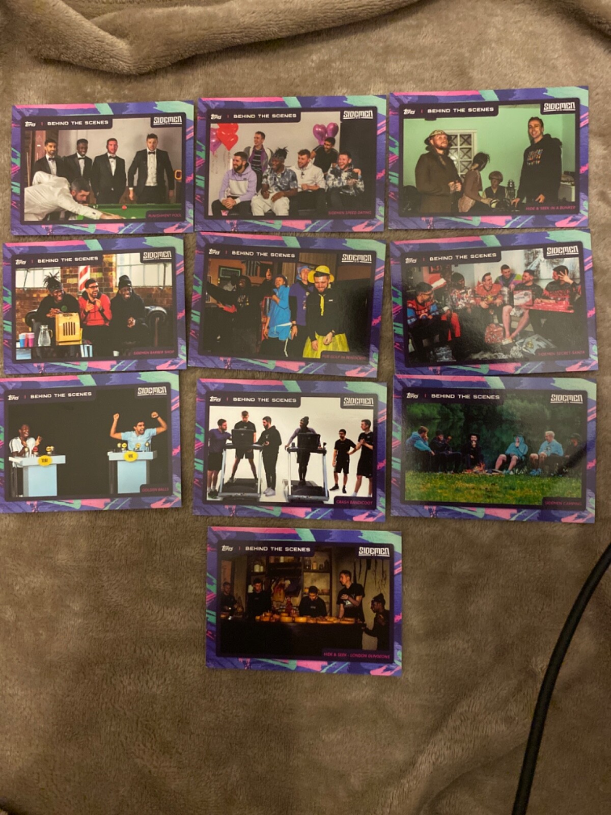 sidemen topps trading & chrome cards PICK THE CARD YOU WANT FROM THE