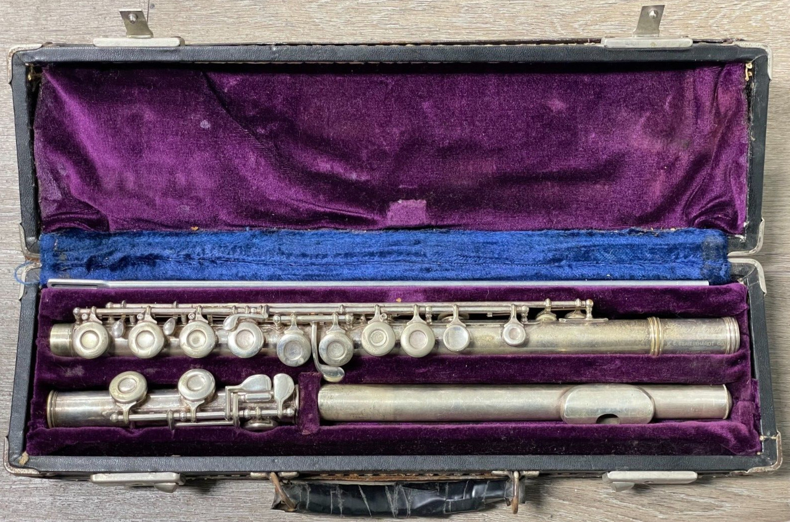 K.G. Gemeinhardt Co. M2 208788 Flute w/ .925 Head Joint & Cap & Hard Case Falak Tayyeb
