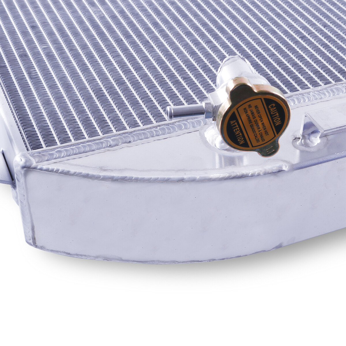 For 1932 Ford Hi-Boy Hot Rod Chevy Engine V8 AT/MT Aluminum 3-Row Radiator 