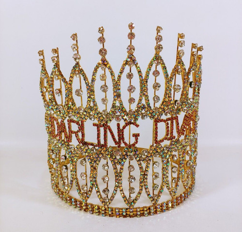 DARLING DIVAS Tiara Crown Crystal Rhinestone Queen Princess Fashion Beauty Pag.2